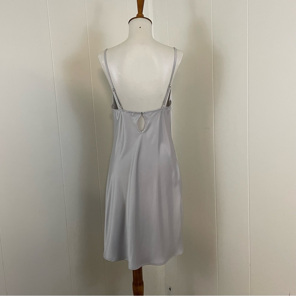 Victoria’s Secret Satin Diamond Slip Dress Women’s‎ S Sleeveless V-Neck - Picture 8 of 10